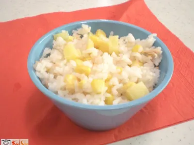 Slastna in enostavna riževa solata