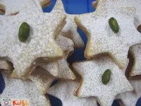 Fotografija recepta: Pistacijeve zvezde