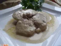 Fotografija recepta: Svinjski medaljoni v gorčični omaki