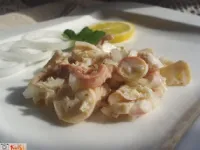 Fotografija recepta: "Snežna" hobotnica 