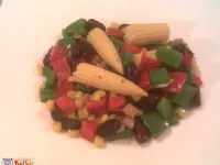 Fotografija recepta: Sukotaš s praženo slanino in sladko koruzo