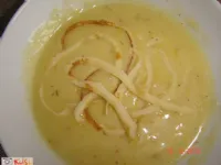 Fotografija recepta: Koruzna juha s fritati