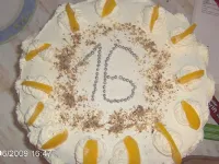 Fotografija recepta: Smetanova torta za mamico