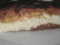 Fotografija recepta: Bananine kocke (parfe) ali torta 