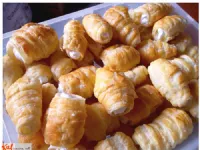 Fotografija recepta: Šamrole s penastim beljakovim nadevom