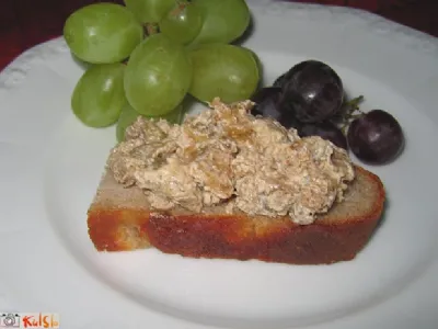 Jajčevci s kislo smetano - namaz