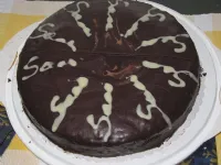 Fotografija recepta: Sacher torta - obogatena