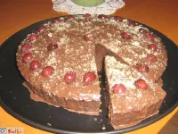 Fotografija recepta: Sacher torta z višnjami