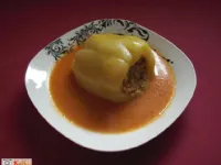 Fotografija recepta: Polnjena "filana" paprika