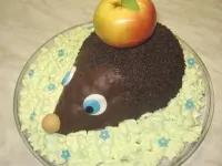 Fotografija recepta: Ježek z marcipanom