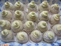 Fotografija recepta: Bele rumove kroglice