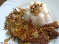 Fotografija recepta: Puranji zrezki v omaki iz jurčkov