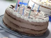 Fotografija recepta: Najpreprostejša čokoladna torta z višnjami