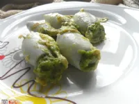 Fotografija recepta: Drugače polnjeni lignji