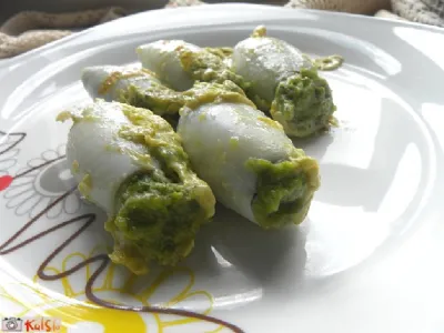 Drugače polnjeni lignji