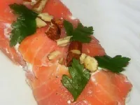 Fotografija recepta: Lososova rolada z rikoto