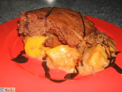 Čokoladno sadni puding