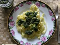 Fotografija recepta: Testenine s pestom