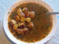 Fotografija recepta: Domača gobova juha