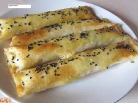 Fotografija recepta: Krompirjev cigara burek