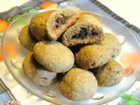 Fotografija recepta: Polnjeni konopljini medenjaki