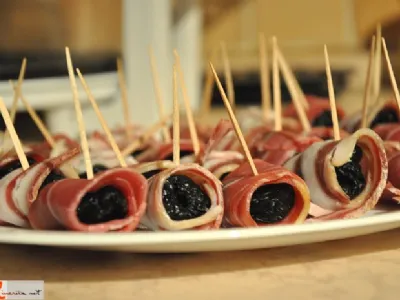 Suhe slive s panceto