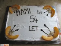 Fotografija recepta: Marelična torta z belo čokolado