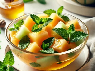 Marinirana melona z meliso