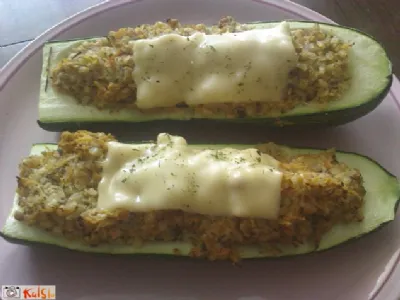 Bučke nadevane z ajdovo kašo