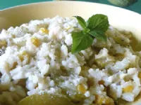 Fotografija recepta: Rižota z bučkami