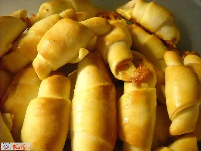 Pereci s šunko in sirom