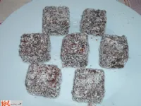 Fotografija recepta: Čupavci - kokosove kocke