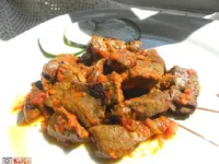 Fotografija recepta: Sočna jetrca z ajvarjem