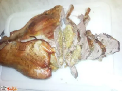 Polnjena telečja prsa