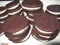 Fotografija recepta: Čokoladni sendvič piškoti