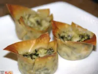 Fotografija recepta: Polnjene Won-Ton skodelice