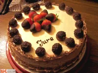 Fotografija recepta: Jagodna mascarpone torta