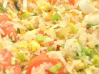 Fotografija recepta: Tajski pečeni riž (Thai fried rice)