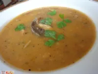 Fotografija recepta: Krompirjeva kremna juha z gobami ali brez