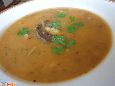 Krompirjeva kremna juha z gobami ali brez