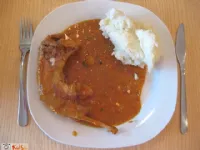 Fotografija recepta: Zajec v omaki