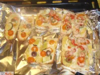 Fotografija recepta: Mini pice po Domnovo