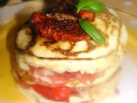 Fotografija recepta: Jogurtove slane palačinkice