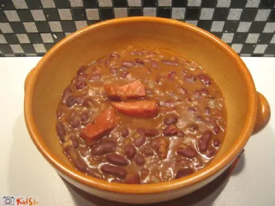 Spaghetti western fižol