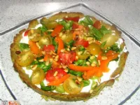 Fotografija recepta: Mešana solata s Philadelphia sirčkom