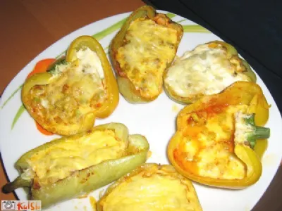 Pečene nadevane paprike na moj način