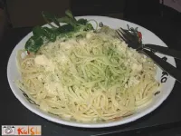 Fotografija recepta: Špageti - ala Maja