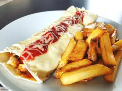 Chimichangas home made 