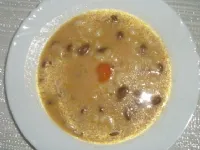 Fotografija recepta: Fižolova juha s smetano