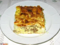 Fotografija recepta: Zeljno mesna pita